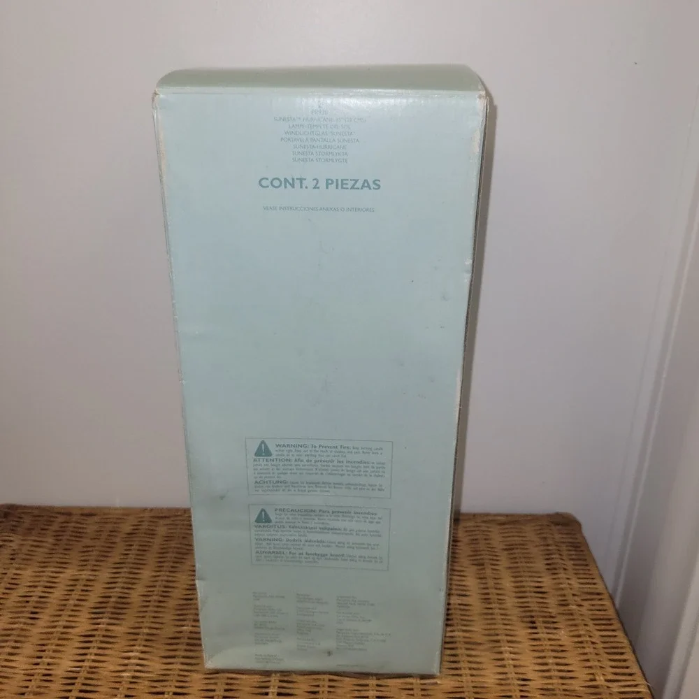 PartyLite Sunesta Candle Holder With Metal Inserts 13 in. Poland P8937 VGUC - Picture 7 of 7